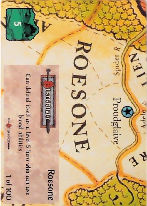 Spellfire CCG | Roesone - Birthright 1/100 | The Nerd Merchant