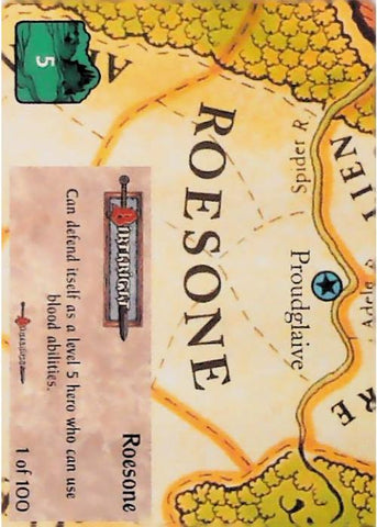 Spellfire CCG | Roesone - Birthright 1/100 | The Nerd Merchant