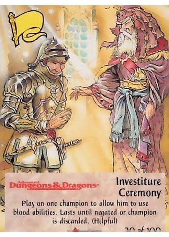Spellfire CCG | Investiture Ceremony - Birthright 20/100 | The Nerd Merchant