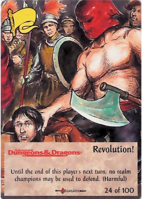 Spellfire CCG | Revolution! - Birthright 24/100 | The Nerd Merchant