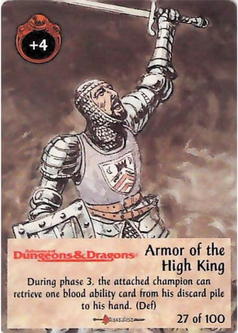 Spellfire CCG | Armor of the High King - Birthright 27/100 | The Nerd Merchant