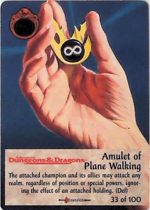 Spellfire CCG | Amulet of Plane Walking - Birthright 33/100 | The Nerd Merchant