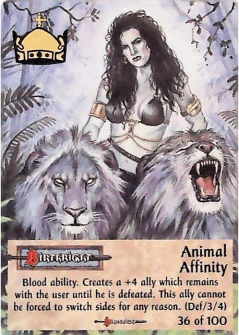 Spellfire CCG | Animal Affinity - Birthright 36/100 | The Nerd Merchant