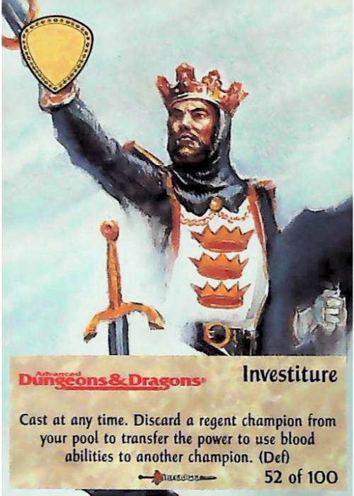 Spellfire CCG | Investiture - Birthright 52/100 | The Nerd Merchant