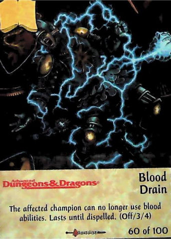Spellfire CCG | Blood Drain - Birthright 60/100 | The Nerd Merchant
