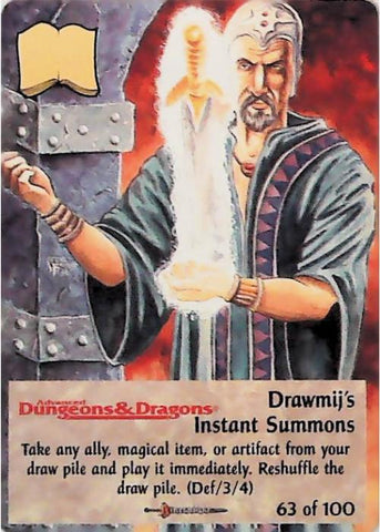 Spellfire CCG | Drawnij's Instant Summons - Birthright 63/100 | The Nerd Merchant