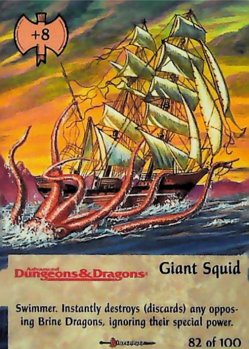 Spellfire CCG | Giant Squid - Birthright 82/100 | The Nerd Merchant