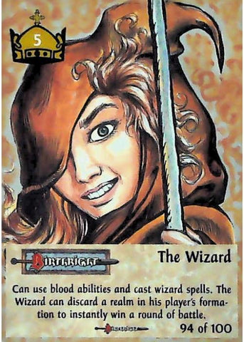 Spellfire CCG | The Wizard - Birthright 94/100 | The Nerd Merchant