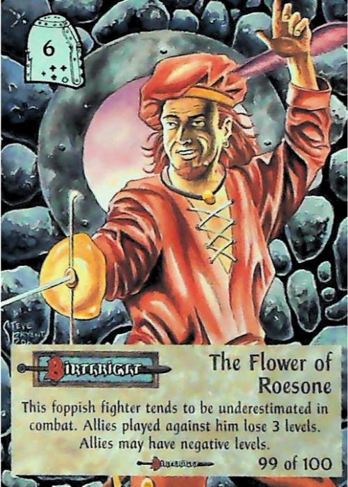 Spellfire CCG | The Flower of Roesone - Birthright 99/100 | The Nerd Merchant