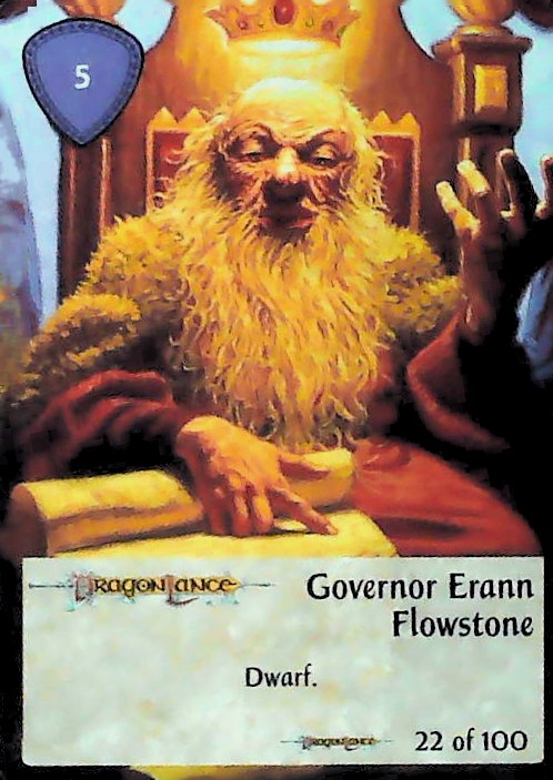 Spellfire CCG | Governor Erann Flowstone - Dragonlance 22/100 | The Nerd Merchant