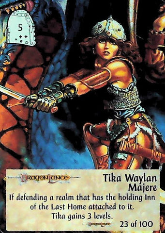 Spellfire CCG | Tika Waylan Majere - Dragonlance 23/100 | The Nerd Merchant