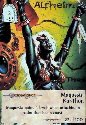 Spellfire CCG | Maquesta Kar-Thon - Dragonlance 27/100 | The Nerd Merchant