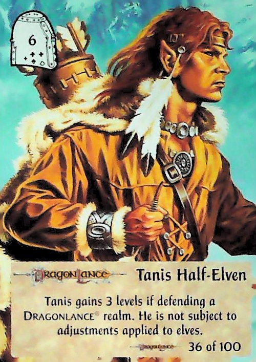 Spellfire CCG | Tanis Half-Elven - Dragonlance 36/100