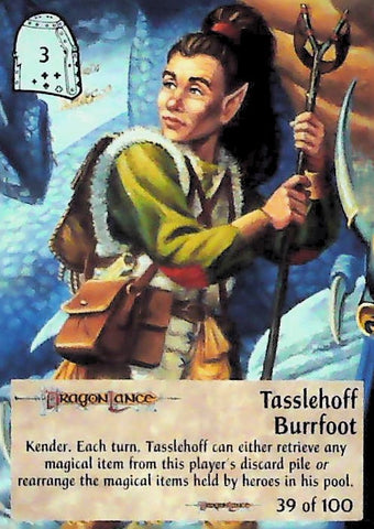 Spellfire CCG | Tasslehoff Burrfoot - Dragonlance 39/100 | The Nerd Merchant