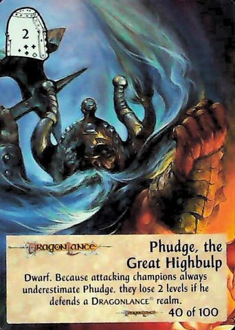 Spellfire CCG | Phudge, the Great Highbulp - Dragonlance 40/100 | The Nerd Merchant