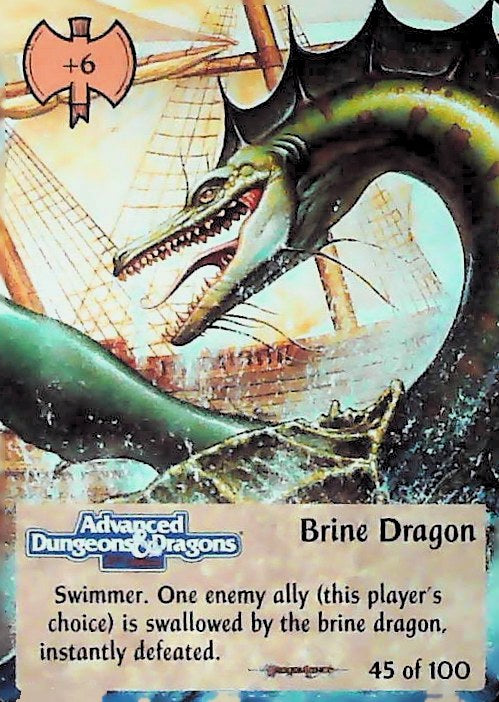 Spellfire CCG | Brine Dragon - Dragonlance 45/100 | The Nerd Merchant