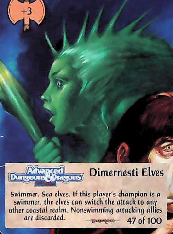 Spellfire CCG | Dimernesti Elves - Dragonlance 47/100 | The Nerd Merchant