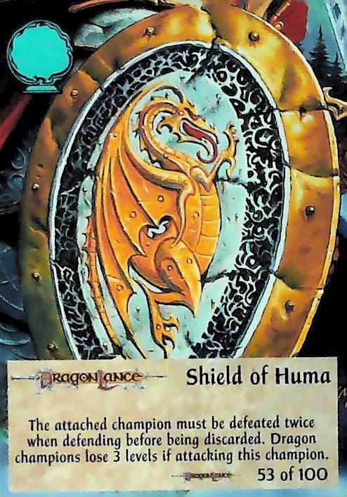 Spellfire CCG | Shield of Huma - Dragonlance 53/100 | The Nerd Merchant