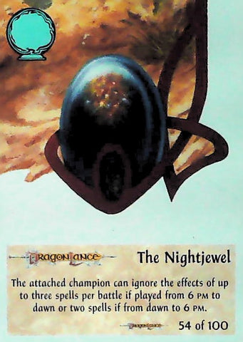 Spellfire CCG | The Nightjewel - Dragonlance 54/100 | The Nerd Merchant