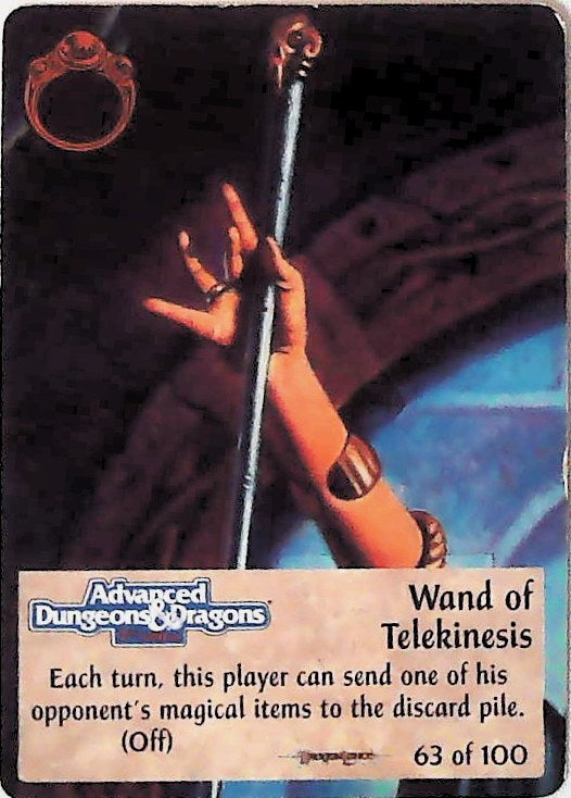 Spellfire CCG | Wand of Telekinesis - Dragonlance 63/100 | The Nerd Merchant