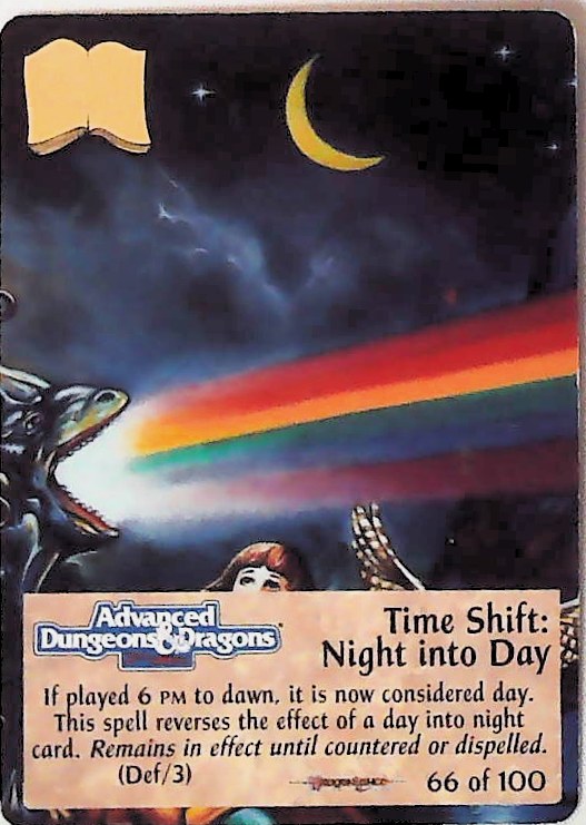 Spellfire CCG | Time Shift: Night into Day - Dragonlance 66/100 | The Nerd Merchant