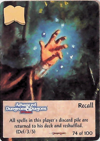 Spellfire CCG | Recall - Dragonlance 74/100 | The Nerd Merchant