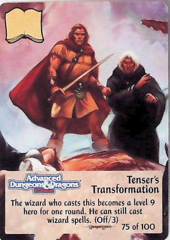 Spellfire CCG | Tenser's Transformation - Dragonlance 75/100 | The Nerd Merchant