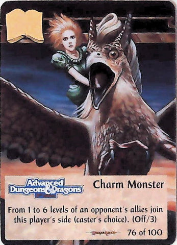 Spellfire CCG | Charm Monster - Dragonlance 76/100 | The Nerd Merchant