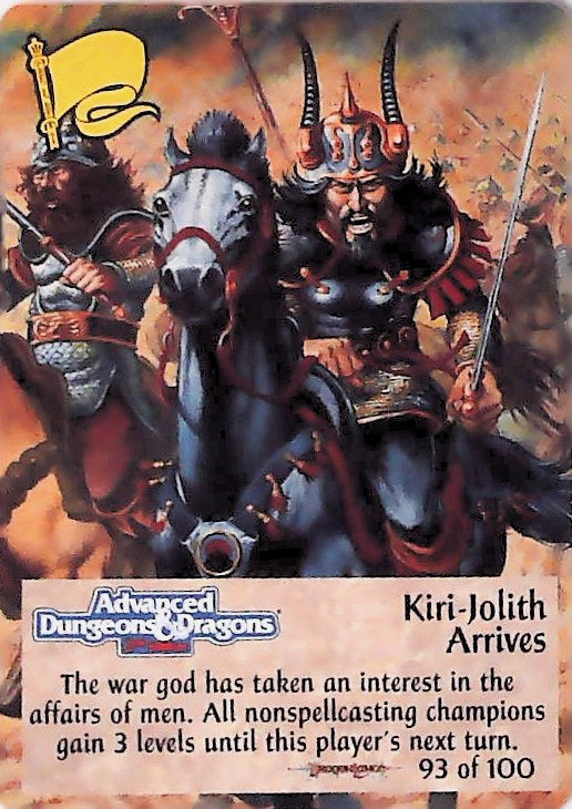 Spellfire CCG | Kiri-Jolith Arrives - Dragonlance 93/100 | The Nerd Merchant