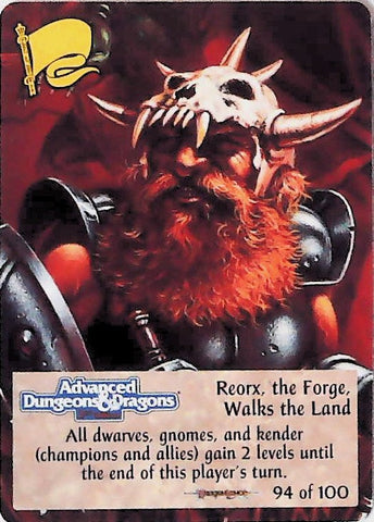 Spellfire CCG | Reorx, the Forge, Walks the Land - Dragonlance 94/100 | The Nerd Merchant