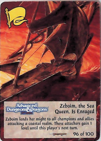 Spellfire CCG | Zeboim, the Sea Queen, Is Enraged - Dragonlance 96/100 | The Nerd Merchant