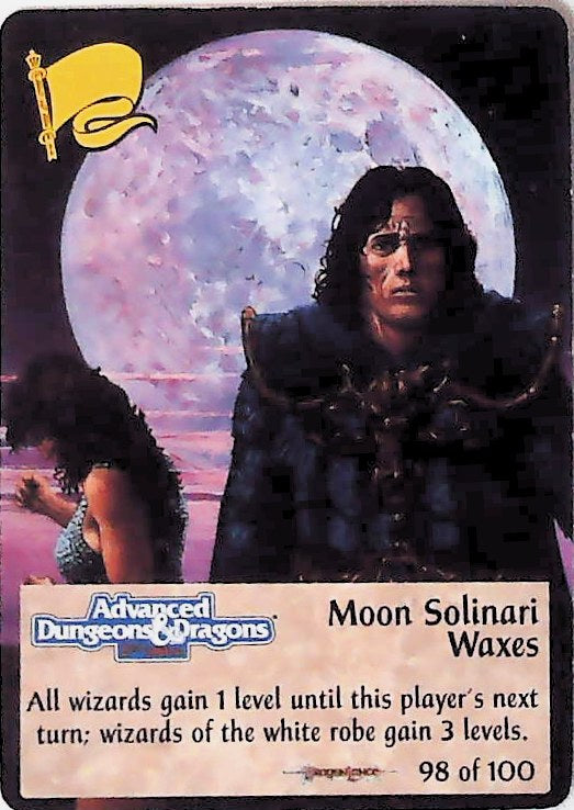 Spellfire CCG | Moon Solinari Waxes - Dragonlance 98/100 | The Nerd Merchant