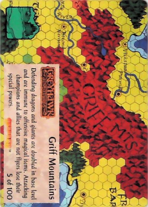 Spellfire CCG | Griff Mountains - Dracnomicon 5/100 | The Nerd Merchant