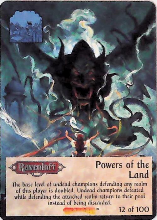 Spellfire CCG | Powers of the Land - Dracnomicon 12/100 | The Nerd Merchant