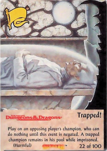 Spellfire CCG | Trapped! - Dracnomicon 22/100 | The Nerd Merchant