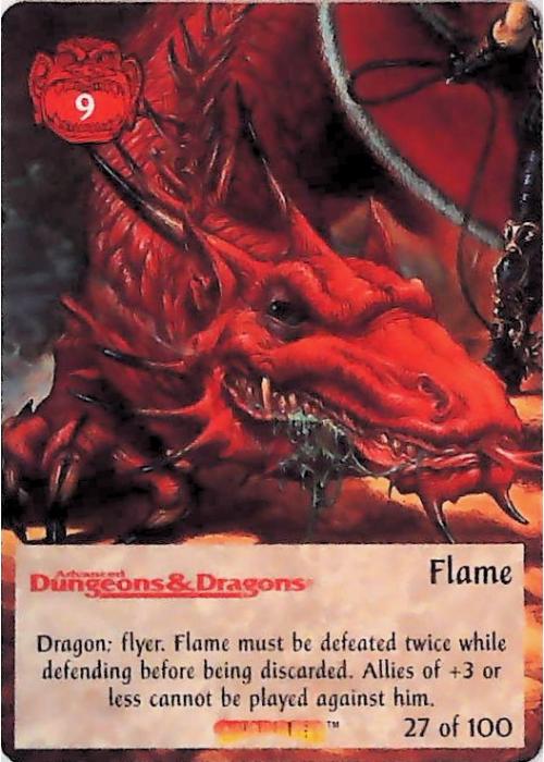 Spellfire CCG | Flame - Dracnomicon 27/100 | The Nerd Merchant