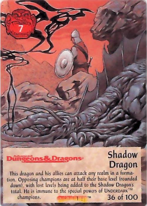Spellfire CCG | Shadow Dragon - Dracnomicon 36/100 | The Nerd Merchant