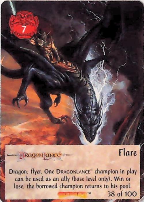 Spellfire CCG | Flare - Dracnomicon 38/100 | The Nerd Merchant