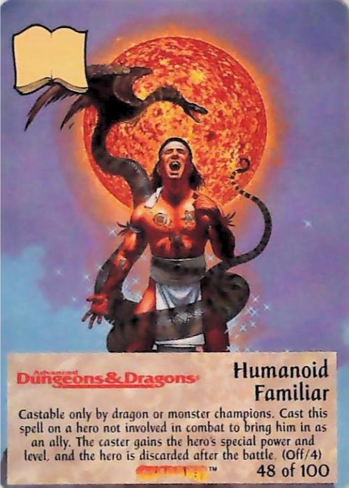 Spellfire CCG | Humanoid Familiar - Dracnomicon 48/100 | The Nerd Merchant