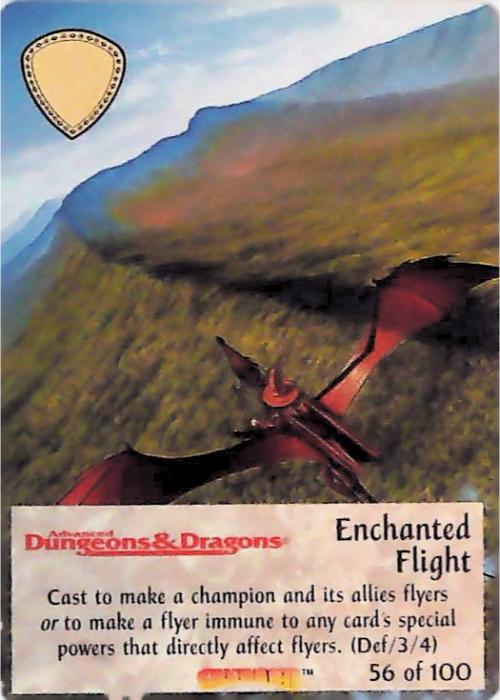 Spellfire CCG | Enchanted Flight - Dracnomicon 56/100 | The Nerd Merchant