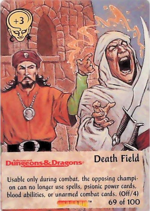 Spellfire CCG | Death Field - Dracnomicon 69/100 | The Nerd Merchant