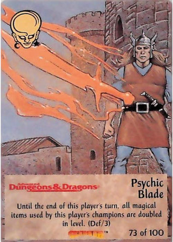 Spellfire CCG | Psychic Blade - Dracnomicon 73/100 | The Nerd Merchant