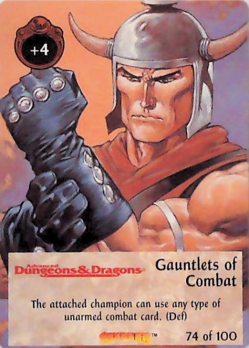 Spellfire CCG | Gauntlets of Combat - Dracnomicon 74/100 | The Nerd Merchant