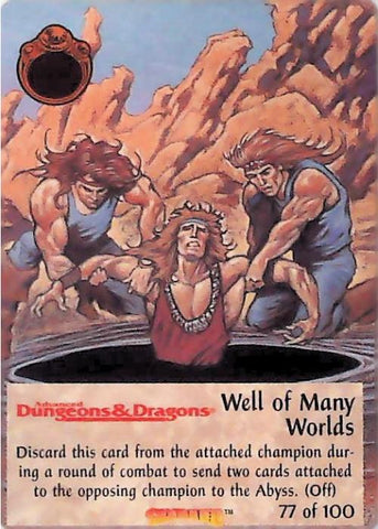 Spellfire CCG | Well of Many Worlds - Dracnomicon 77/100 | The Nerd Merchant