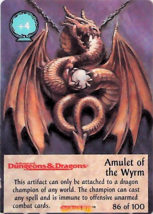 Spellfire CCG | Amulet of the Wyrm - Dracnomicon 86/100 | The Nerd Merchant