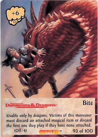 Spellfire CCG | Bite - Dracnomicon 93/100 | The Nerd Merchant
