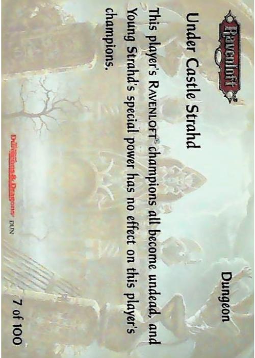 Spellfire CCG | Under Castle Strahd - Dungeons 7/100 | The Nerd Merchant