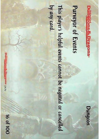 Spellfire CCG | Purveyor of Events - Dungeons 16/100 | The Nerd Merchant
