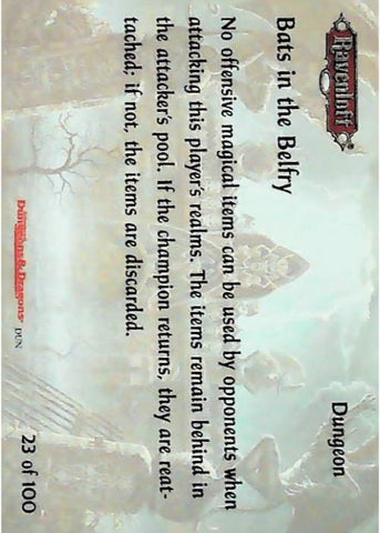 Spellfire CCG | Bats in the Belfry - Dungeons 23/100 | The Nerd Merchant