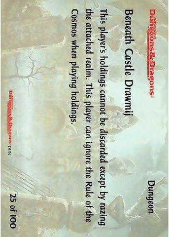 Spellfire CCG | Beneath Castle Drawmij - Dungeons 25/100 | The Nerd Merchant